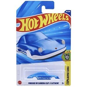 Hot Wheels Porsche 911 Carrera Clip Experimotors New 2025